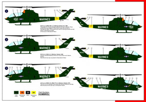 Maquette AZ7449 Bell AH-1G Early Huey Cobra Marines 1/72 – image 2