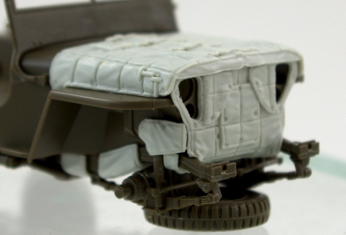 Panzer Art RE35-713 Willys “Jeep” winter canvas cover 1/35 – zdjęcie 2