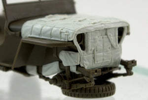 Panzer Art RE35-713 Willys “Jeep” winter canvas cover 1/35 – zdjęcie 2