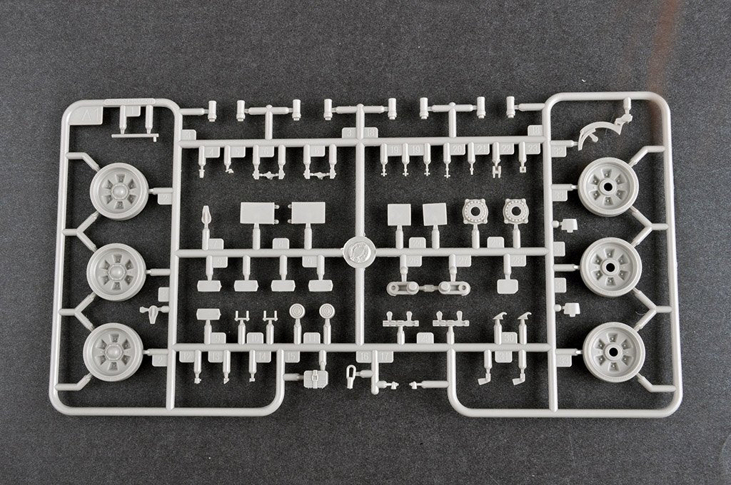 Trumpeter 09610 Char russe T-72B3 avec blindage réactif explosif (ERA) à étui souple 4S24 et blindage à grille, échelle 1/35 – imagen 21
