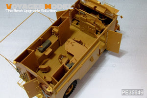 Maquette Voyager PE35649 Véhicule de commandement blindé britannique AEC 4x4 « Dorchester » de la Seconde Guerre mondiale pour AFV 35227, échelle 1/35 – image 3