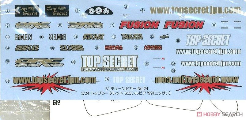 Aoshima 05874 Top Secret S15 Silvia &amp;#39;99 1/24 – Bild 5