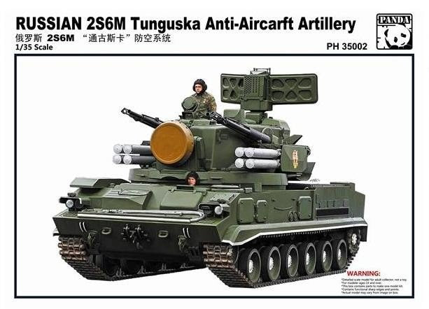 Panda Hobby 35002 2S6M Tunguska Artillerie antiaérienne (1/35)