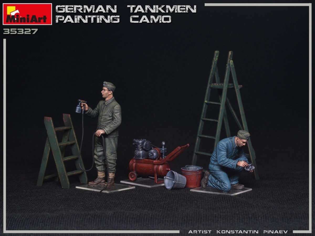 MiniArt 35327 PEINTURE DE CAMOUFLAGE DE CHARSSONNIER ALLEMANDS 1/35 – immagine 3