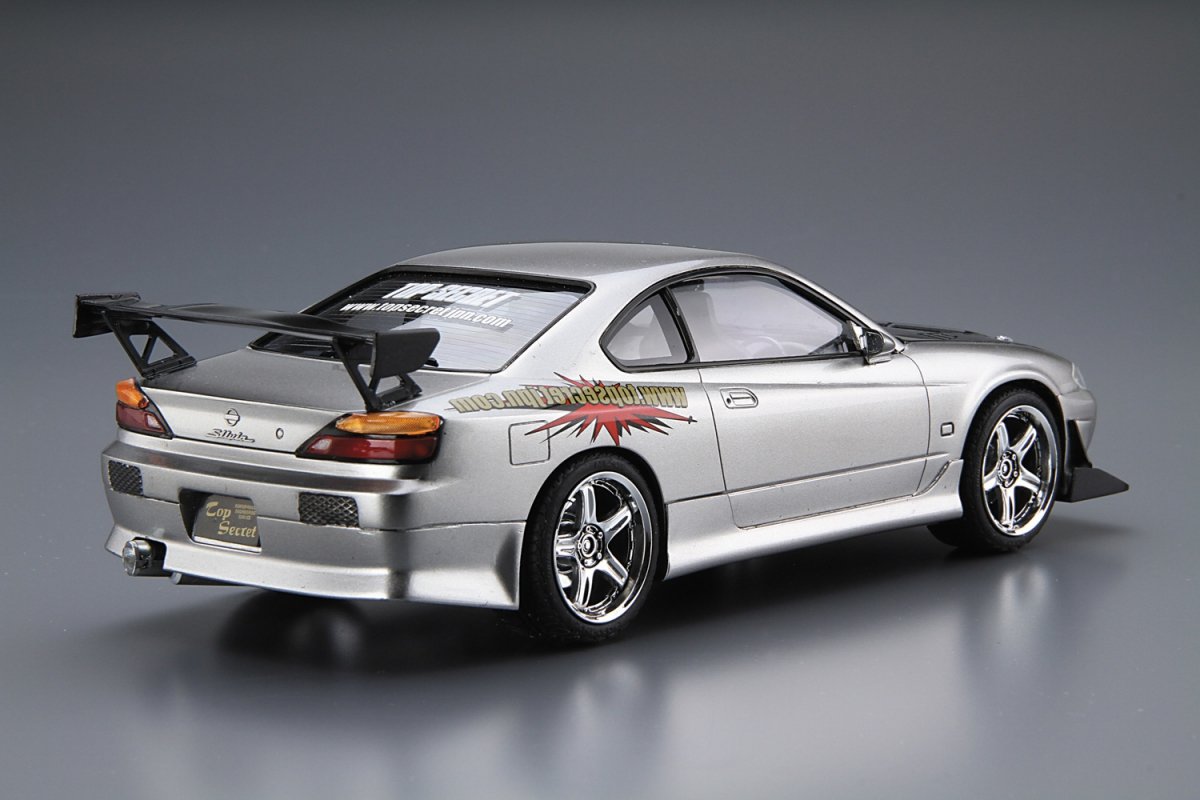 Aoshima 05355 Topsecret S15 Silva &amp;#39;99 Nissan 1/24 – image 2