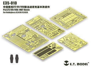 ET Model E35-010+E35-011 PLA ZTZ 99/99A MBT Basic For Hobbyboss 82438/82439 &amp;amp; Side Skirts – image 6