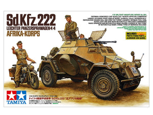 Tamiya 35286 Sd.Kfz.222 Leichter Panzerspahwagen 4x4 Afrika Korps 1/35 – imagen 2
