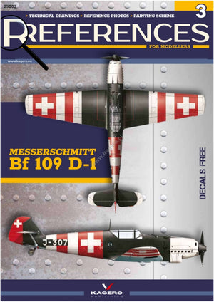 Kagero 25003 Messerschmitt Bf 109 D-1 - Références pour les maquettistes