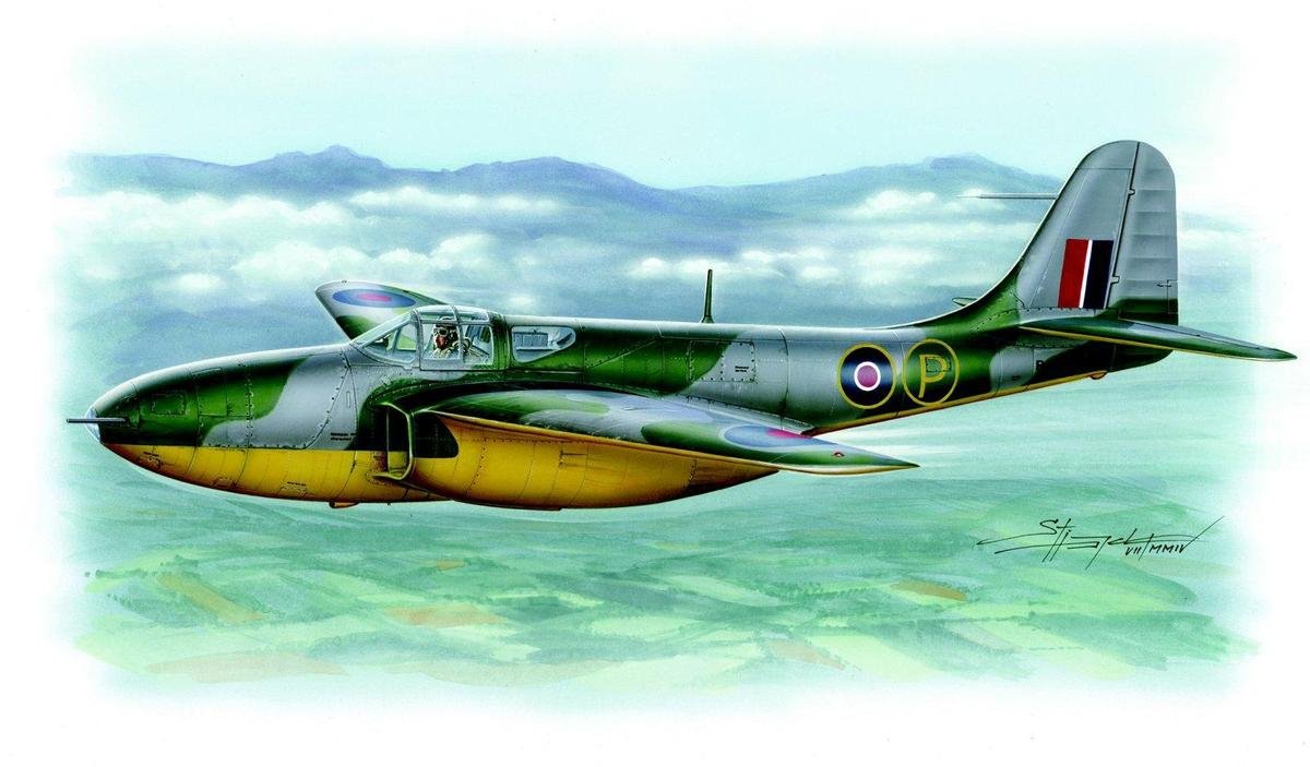 Maquette Special Hobby 72084 Bell YP59 Airacomet au 1/72