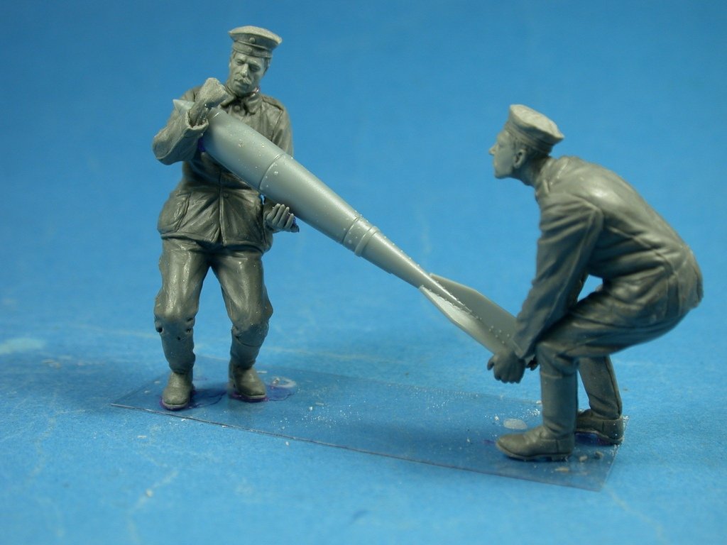 Maquette Copper State Models F32-020 Personnel au sol d&amp;#39;un bombardier allemand N°2 1/32 – image 3