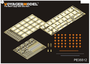 Jupes latérales Voyager Model PE35512 IDF Merkava Mk.3D MBT pour HOBBYBOSS 82441 1/35