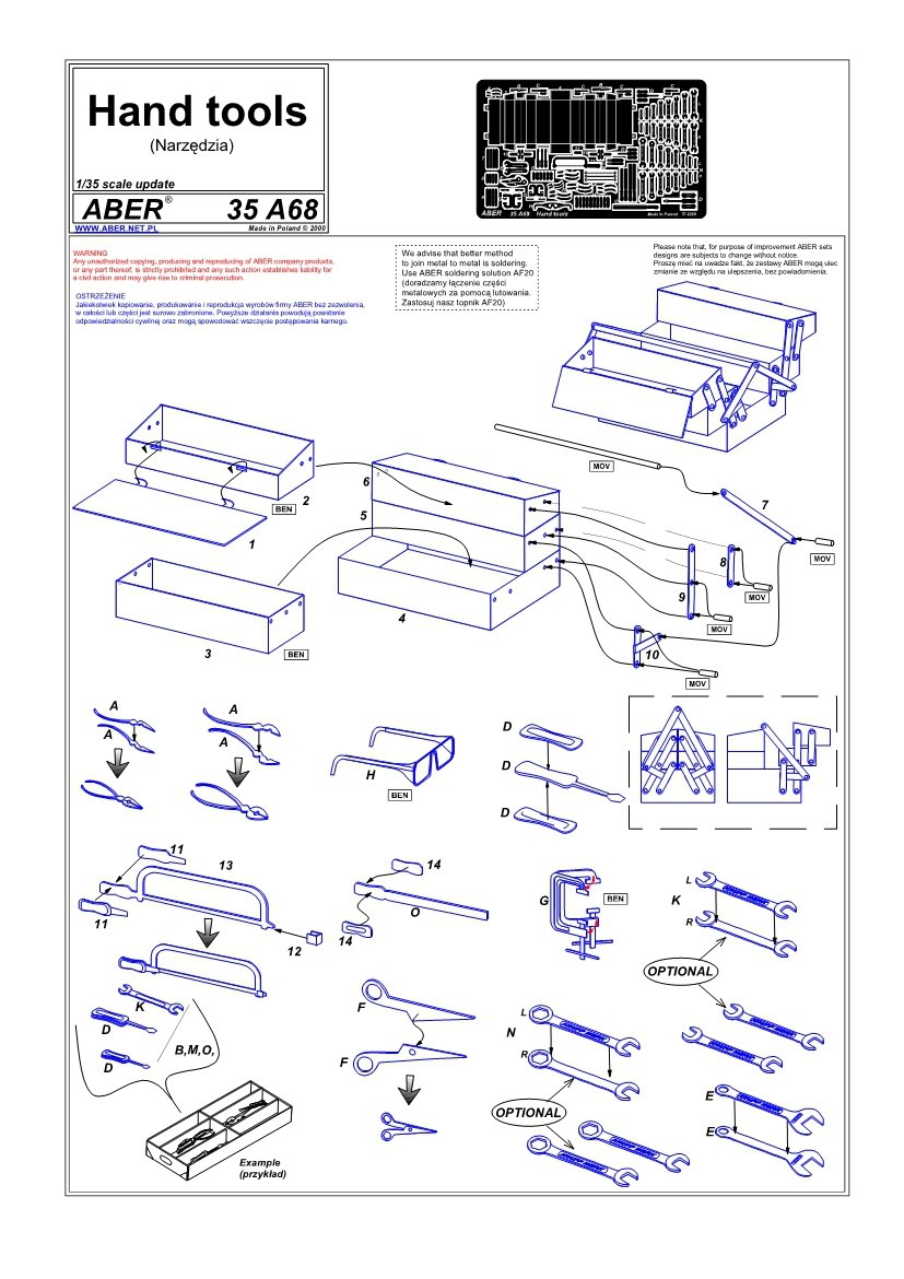 Aber 35A068 Hand Tools (1/35) – image 4