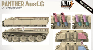 Das Werk DW35041 Panther Ausf.G Production tardive SUPER BLITZ 1/35 – Bild 10