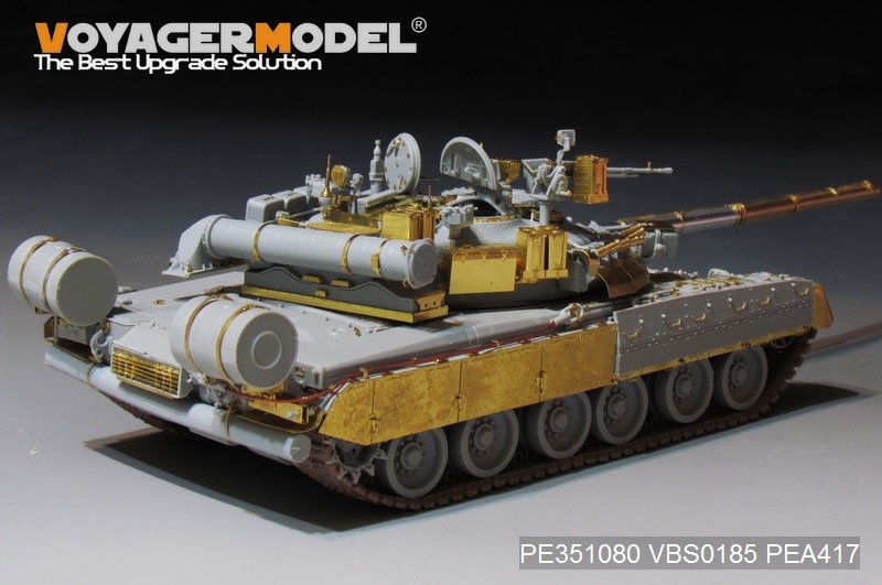 Maquette Voyager PE351080 Char de combat principal russe moderne T-80UK (lanceur de fumée inclus) pour TRUMPER 09578 1/35 – Bild 13