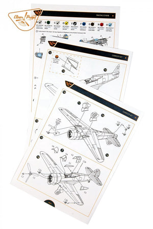 Clear Prop! CP72021 H-75O Hawk STARTER KIT 1/72 – imagen 5