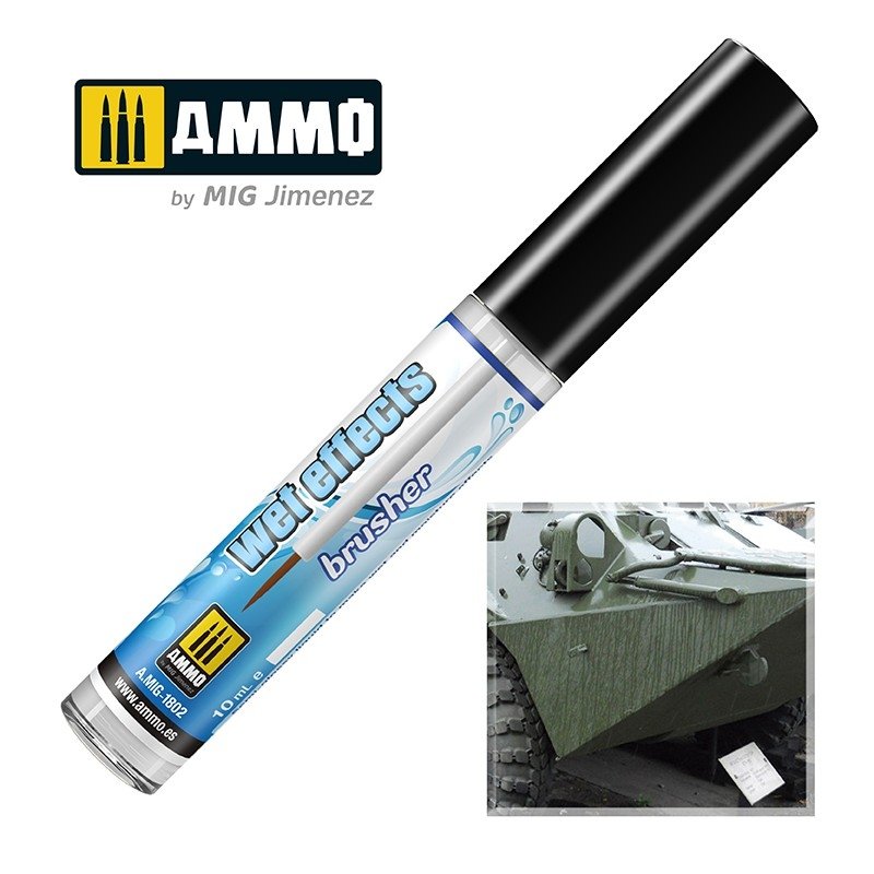 AMMO de Mig Jimenez 1802 EFFECTS BRUSHER - Effets humides