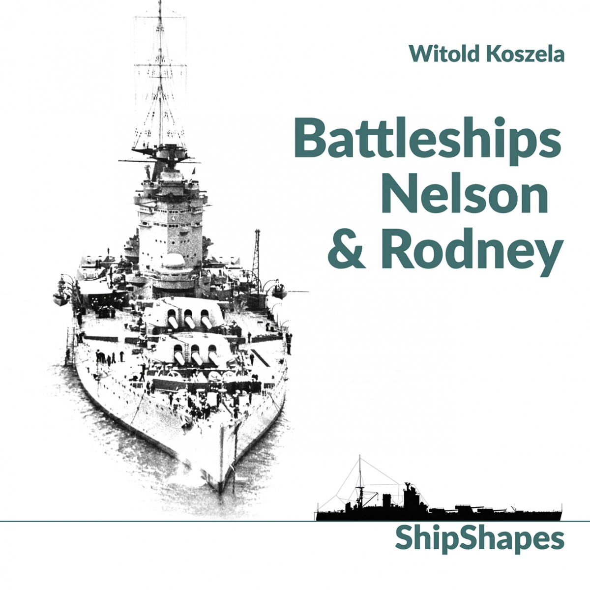 MMP Books 58358 ShipShapes : Cuirassés Rodney &amp; Nelson EN