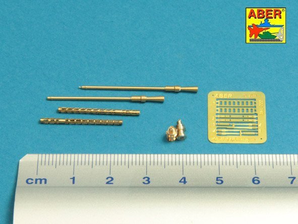 Aber 35L-222 Ensemble de 2 canons pour mitrailleuses russes KPVT de 14,5 mm utilisées sur ZPU-2 ou ZPU-4 (1/35) – immagine 2