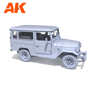 AK Interactive AK35001 FJ43 SUV AVEC TOIT RIGIDE 1/35 – Bild 5