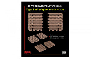 Rye Field Model 2019 TIGER I chenilles à miroirs de type initial 1/35 – image 2