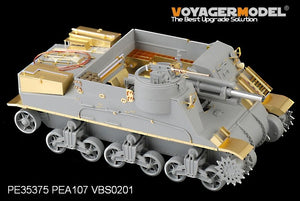 Maquette Voyager PE35375 Fusil américain M7 Priest de la Seconde Guerre mondiale (production intermédiaire) avec étui à munitions et ensemble téléphonique pour DRAGON 6637 au 1/35 – immagine 4