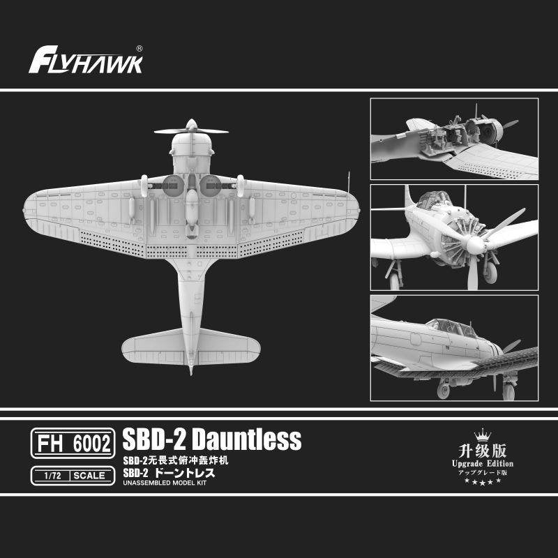 Flyhawk FH6001 SBD-3 Dauntless 1/72 – immagine 2