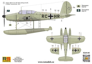 RS Models 94006 Arado Ar 199 V5 1/72 – immagine 6