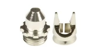 Couvercle de buse Harder &amp; Steenbeck 126783 ouvert 0,15/0,2 mm