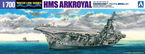 Aoshima 01022 PORTE-AÉRONEFS DE LA MARINE ROYALE ARK ROYAL CONTRE U-BOAT 81 1/700
