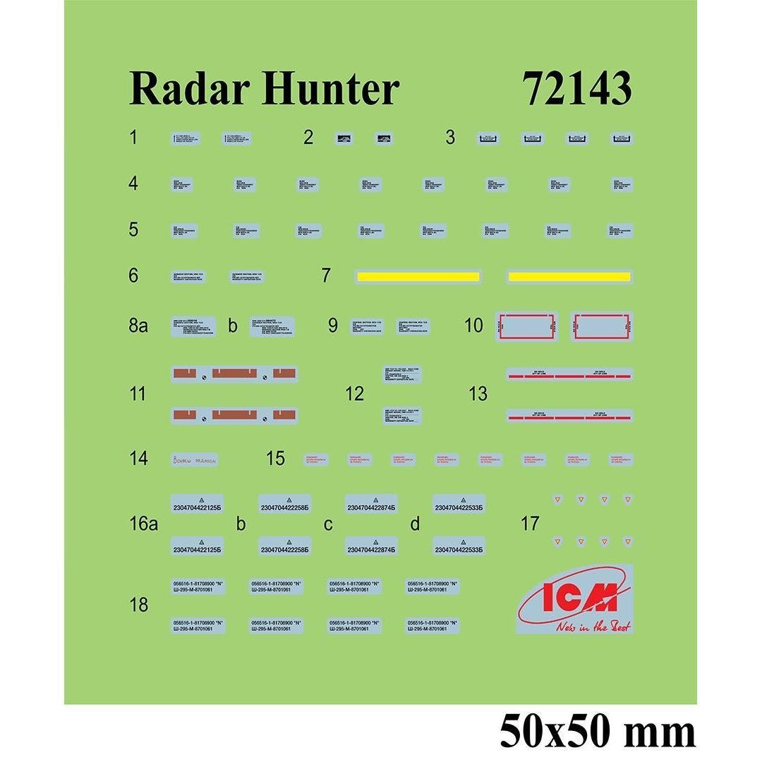 ICM 72143 Radar Hunter MiG-29 « 9-13 » Chasseur ukrainien avec missiles HARM 1/72 – image 3