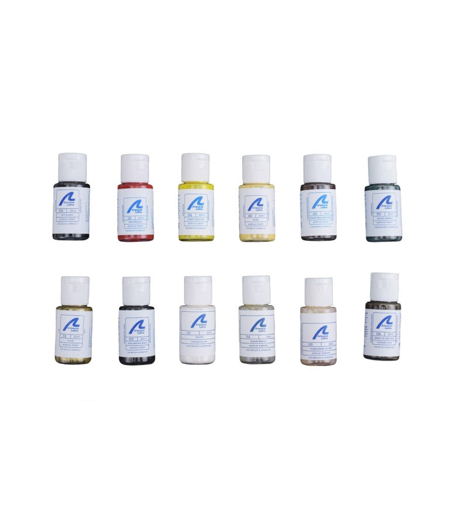 ARTESANIA LATINA 277PACK33 Zestaw farb akrylowych 12x20 ml - Dyliżans