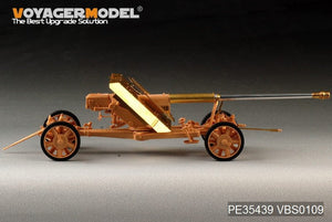 Maquette Voyager PE35439, canon antiaérien allemand de 88 cm Panzerjägerkanone PaK43 (Seconde Guerre mondiale) pour Trumpeter 02308, échelle 1/35 – immagine 6