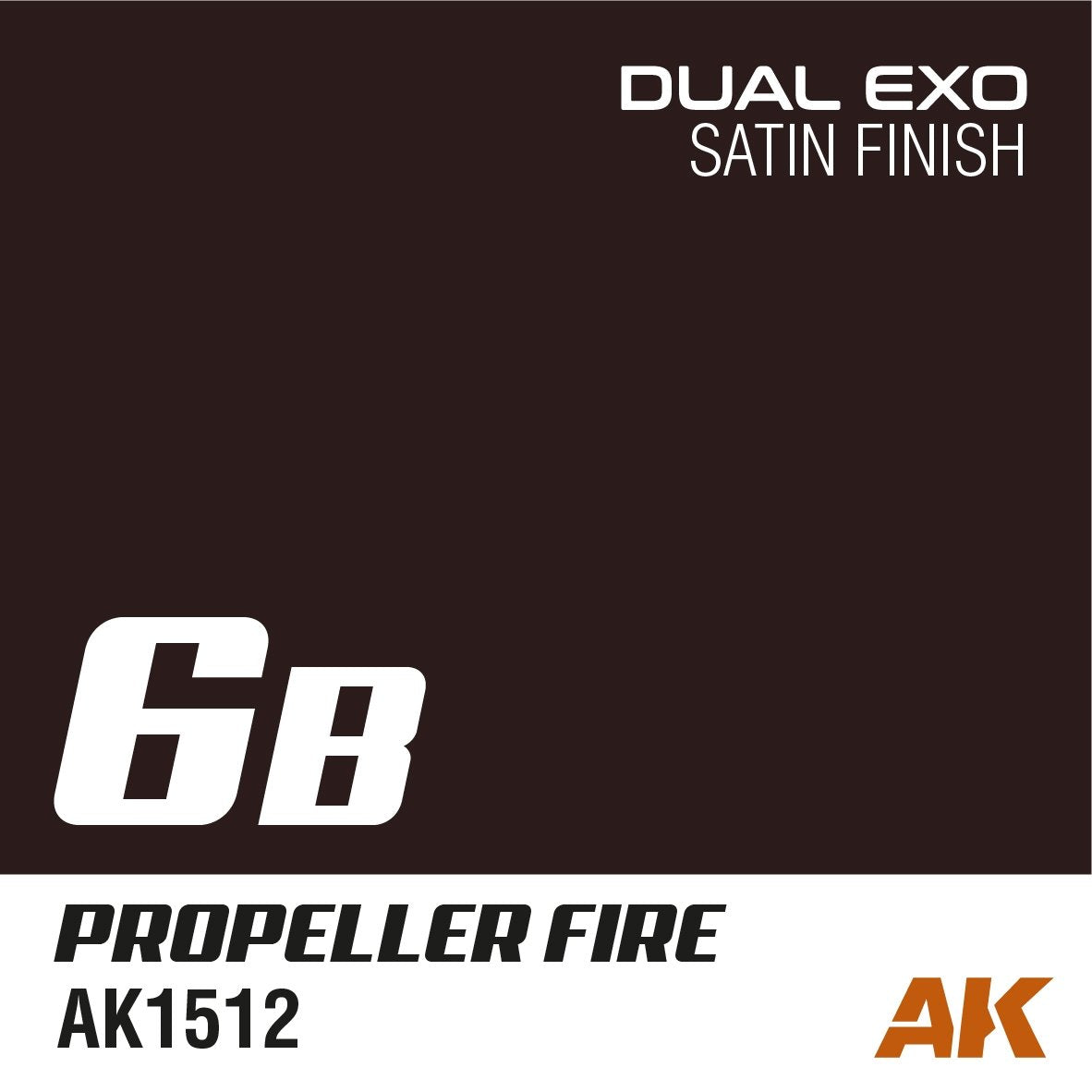 AK Interactive AK1512 DUAL EXO 6B – PROPELLER FIRE 60ML – imagen 2