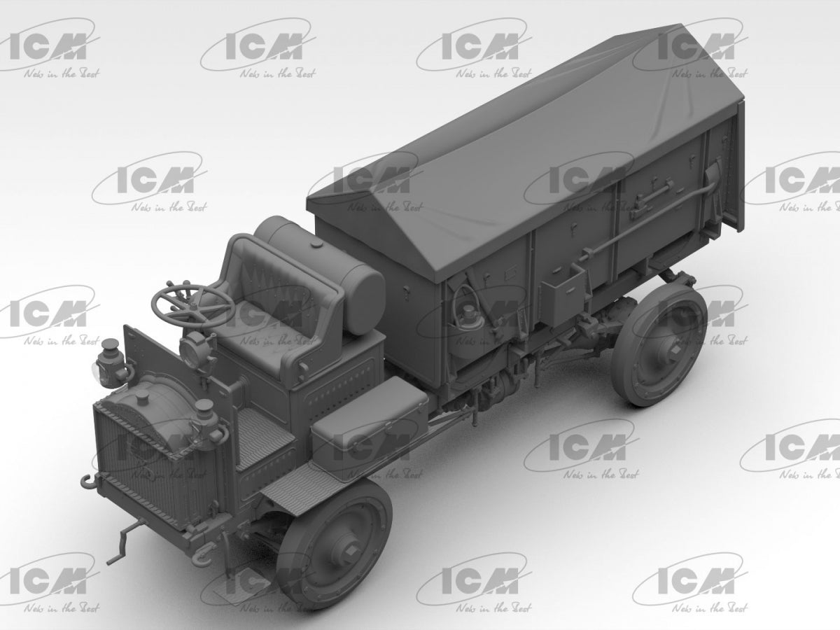 Camion de munitions américain ICM 35656 FWD Type B Première Guerre mondiale 1/35 – immagine 3