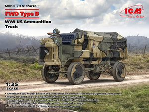 Camion de munitions américain ICM 35656 FWD Type B Première Guerre mondiale 1/35 – immagine 2