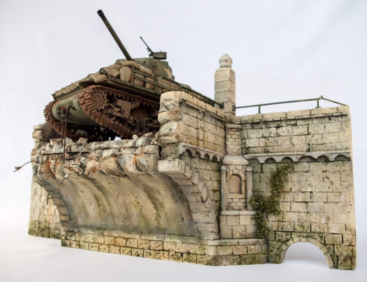 RT-Diorama 35012 Tête de pont détruite 1/35 – image 7
