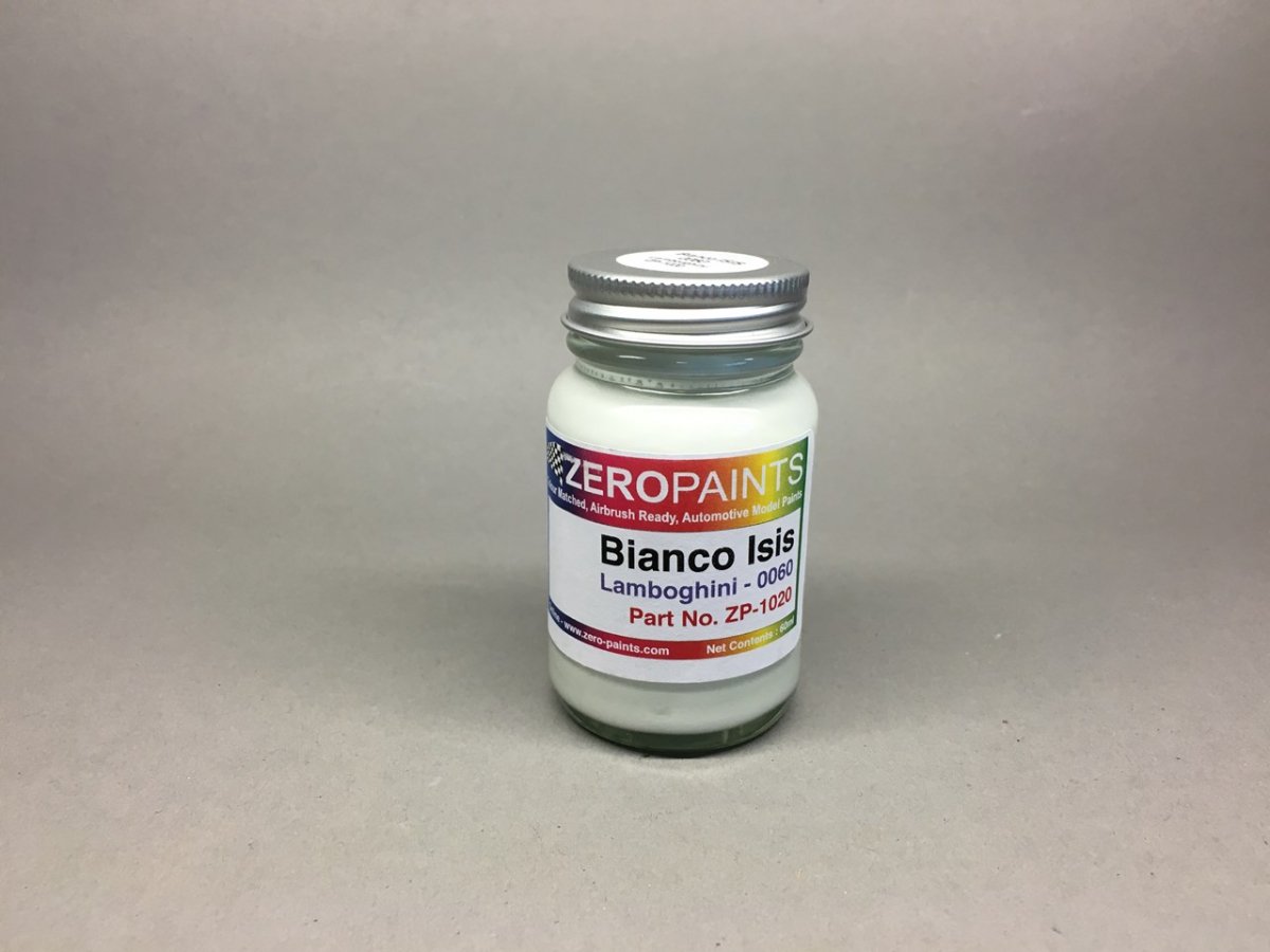 Peinture Zero Paints ZP-1020-0060 Lamborghini Bianco Isis 60 ml