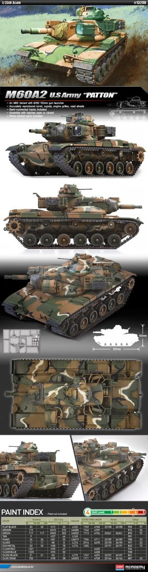 Académie 13296 Armée américaine M60A2 PATTON – image 2