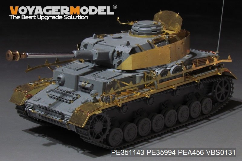 Maquette Voyager PE351143 Char allemand Pz.Kpfw.IV Ausf.J Basic de la Seconde Guerre mondiale pour BORDER BT-006 au 1/35 – Bild 2