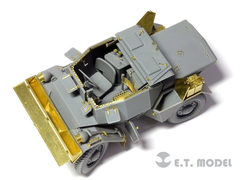ET modèle E35-022 seconde guerre mondiale britannique Daimler DINGO Mk.I/II/III (pour KIT MINIART) (1/35) – image 5