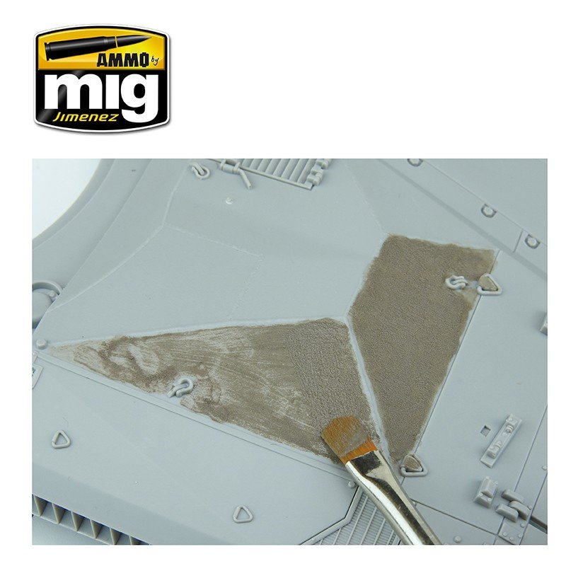 Ammo of Mig 2035 ANTI-SLIP PASTE - BROWN COLOR FOR 1/35 – zdjęcie 9