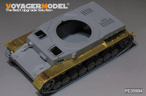 Maquette Voyager PE35994 Garde-boues pour char allemand Pz.Kpfw.IV Ausf.FH de la Seconde Guerre mondiale, modèle Border 35001, échelle 1/35 – imagen 10