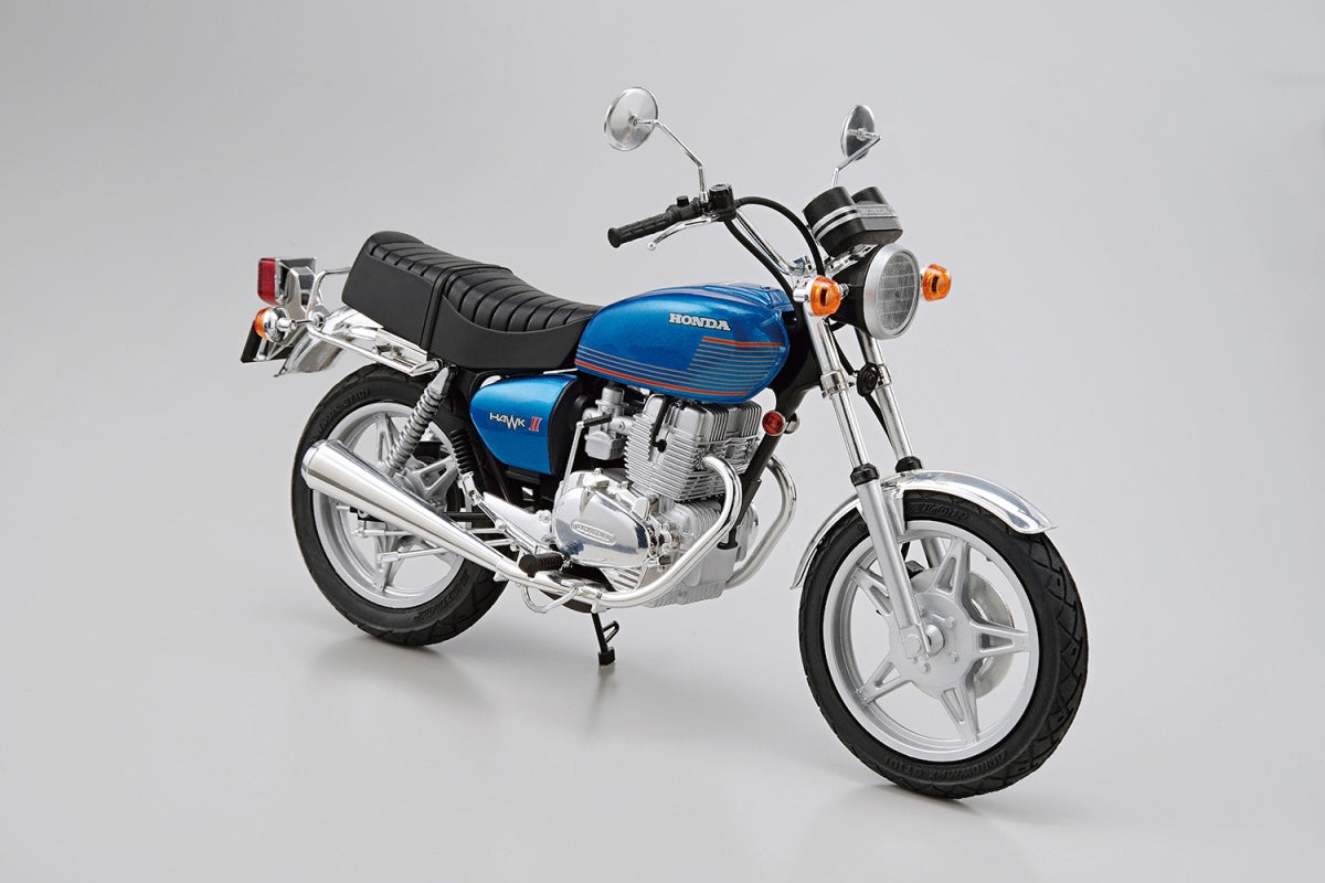 Aoshima 06265 Honda Hawk II CB400T 1977 1/12  – image 3