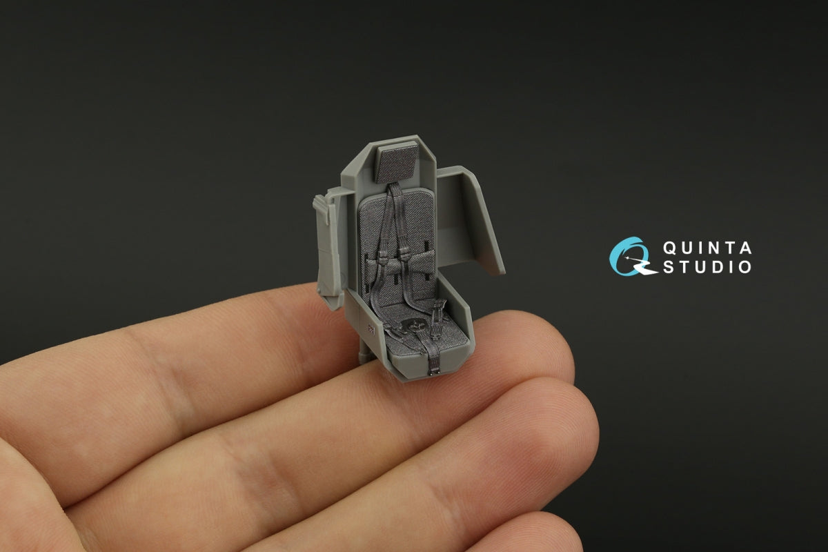 Intérieur imprimé en 3D et coloré sur papier décalcomanie Quinta Studio QD35073 AH-64D/E (Meng) 1/35 – image 11