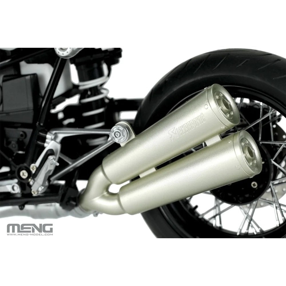 Meng Model MT-003u BMW R nineT Option 719 Black Storm Metallic Vintage Édition Pré-colorée 1/9  – image 6