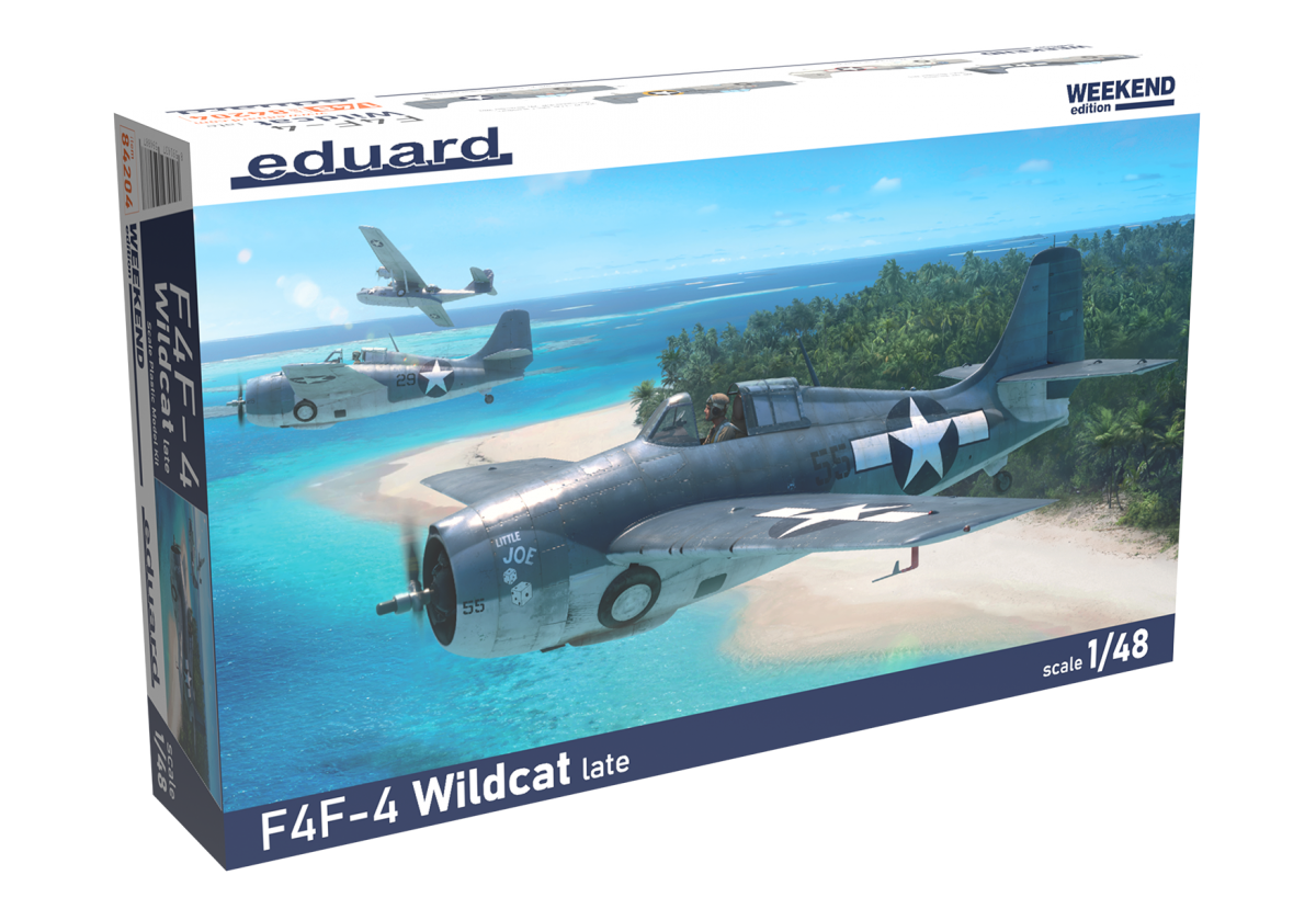 Eduard 84204 F4F-4 Wildcat Late - Édition Week-end 1/48