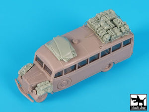 Ensemble d&amp;#39;accessoires Black Dog T72102 Opel Blitz Omnibus pour Roden 1/72 – image 4