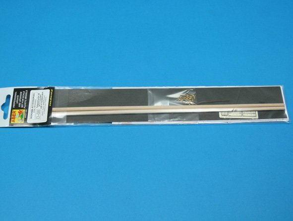 Aber 35D08 Telegraph - pillar set for 2 cross bars with 4 insulators each 1/35 – zdjęcie 4