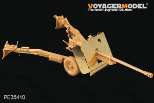 Maquette Voyager PE35410 Canon antichar britannique de 17 livres Mk.I de la Seconde Guerre mondiale pour Bronco 35024, échelle 1/35 – imagen 4