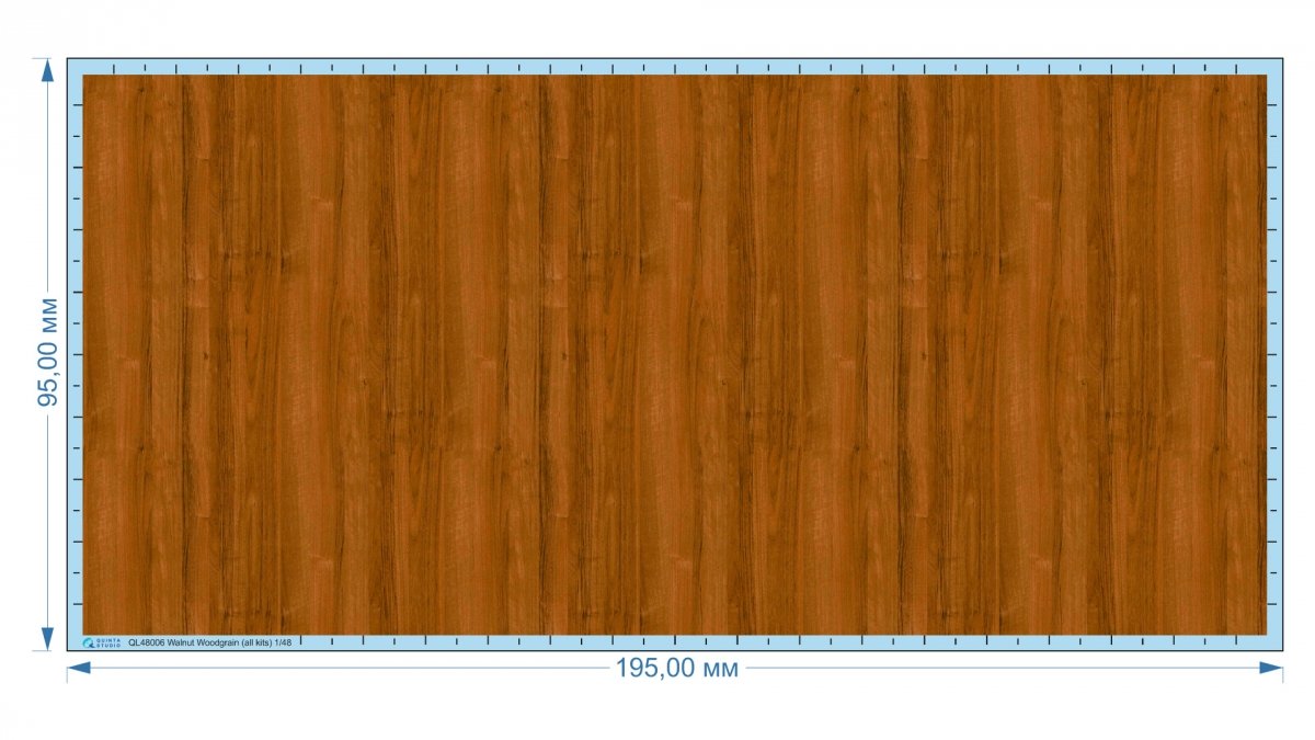 Quinta Studio QL48006 Grain de noyer (tous les kits) 1/48 – Bild 7